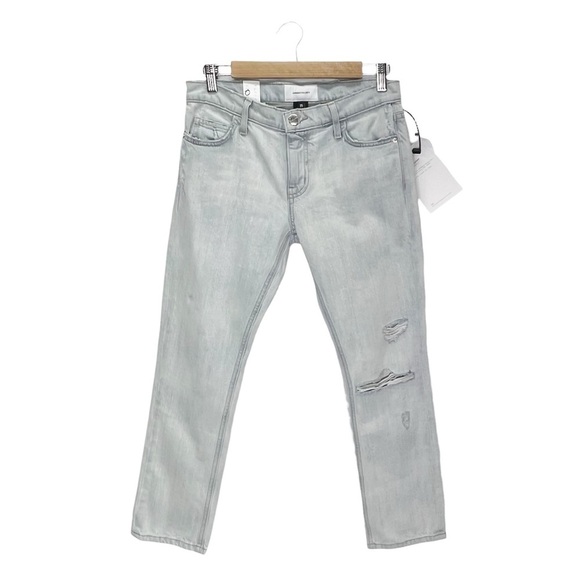 Current Elliott “The Cropped Straight” Jean Size 25 / 2 Light Wash New NWT - Picture 2 of 9
